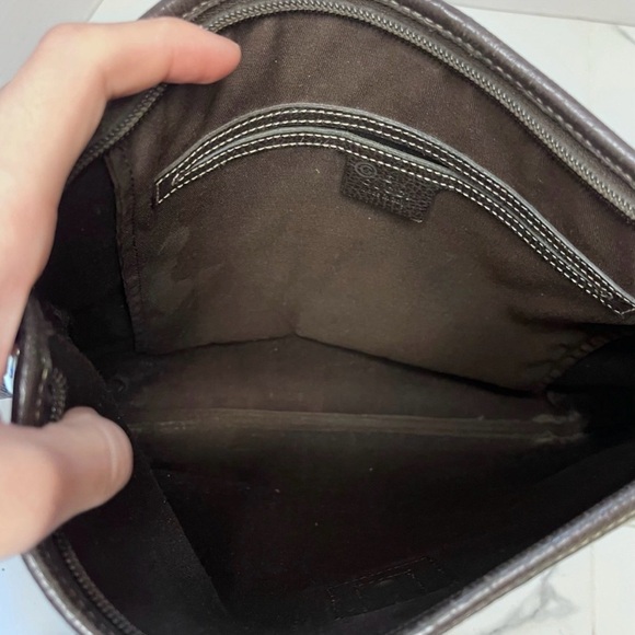 Sale ‼️Gucci Tan and Brown Monogram Shoulder Bag - Picture 6 of 15